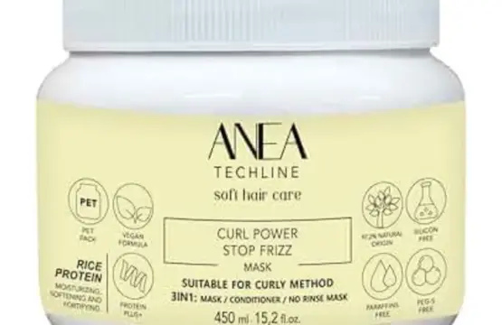 Anea Techline Mascarilla Potenciador Rizos 450ml